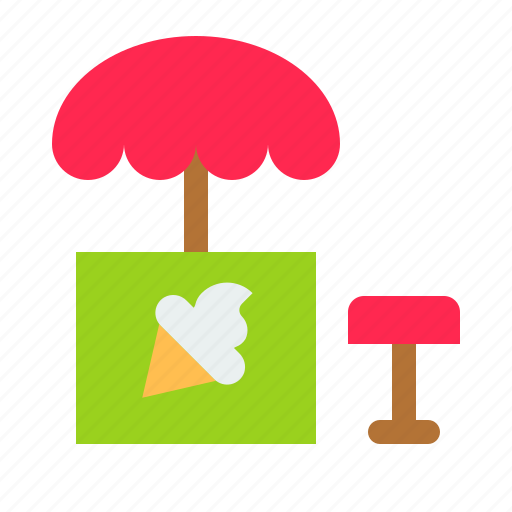 Ice cream, shop, stall, store, sweets icon - Download on Iconfinder