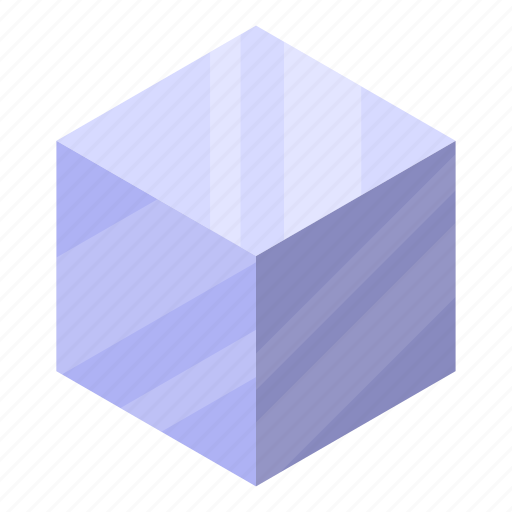 Ice, cube, isometric icon - Download on Iconfinder