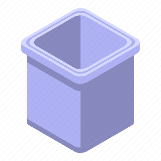 Ice, cube, form, isometric icon - Download on Iconfinder