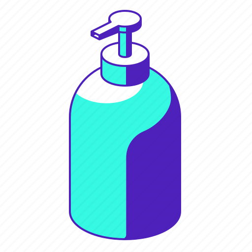 Lotion, shampoo, pump bottle, bottle, soap, hand sanitizer, wash icon - Download on Iconfinder