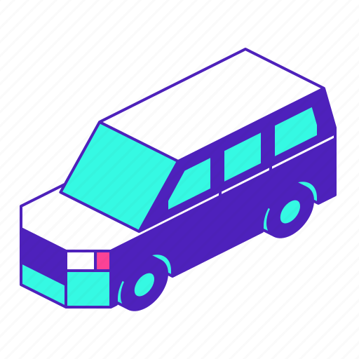 Minivan, van, family, car, suv icon - Download on Iconfinder
