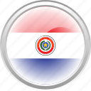 federation, flag, flag paraguay, nation, paraguay