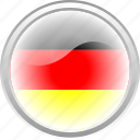 city, country, flag, flag germany, germany, nation