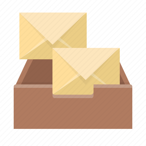 Box, email, envelope, inbox, mailbox icon - Download on Iconfinder