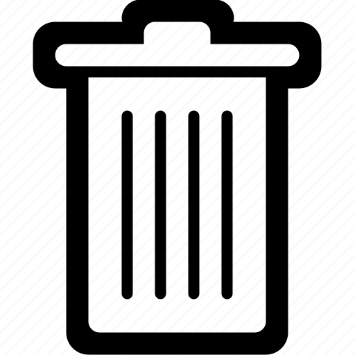 Bin, can, delete, garbage, recycle, remove, trash icon - Download on Iconfinder
