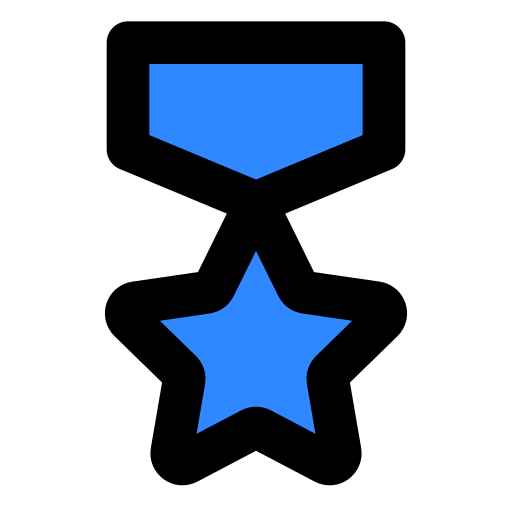 Five, star, badge icon - Free download on Iconfinder