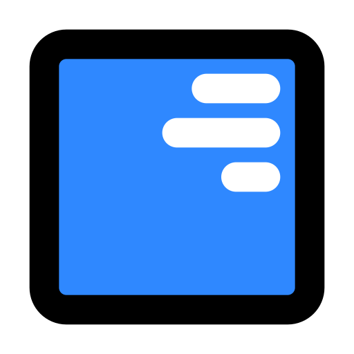 Alignment, right, top icon - Free download on Iconfinder