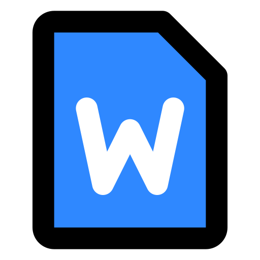 File, word icon - Free download on Iconfinder