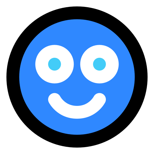 Face, with, smiling, open, eyes icon - Free download