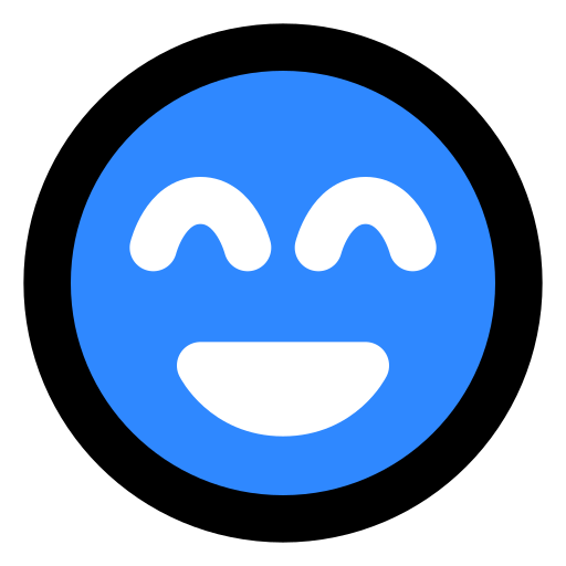 Grinning, face, with, squinting, eyes icon - Free download