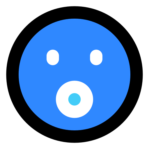 Surprised, face, with, open, mouth icon - Free download
