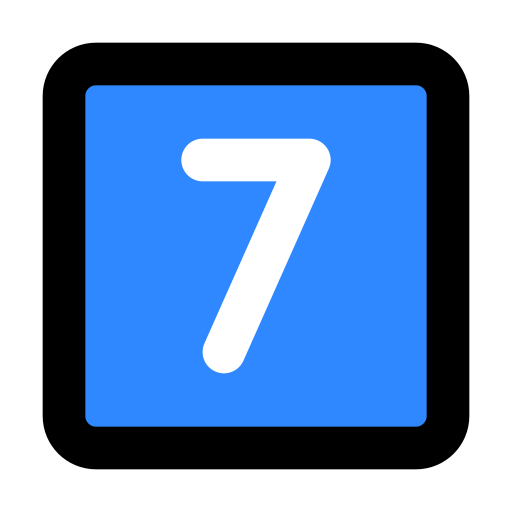 Seven, key icon - Free download on Iconfinder