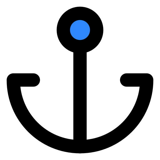 Anchor, two icon - Free download on Iconfinder