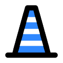 road, cone