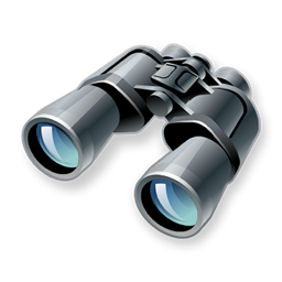 Zoom, search, find, binoculars icon - Free download