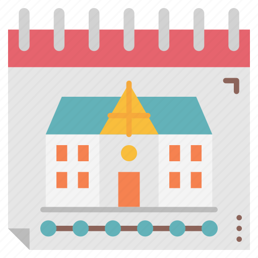 Calendar, school, semester, term, timeline, year icon - Download on Iconfinder
