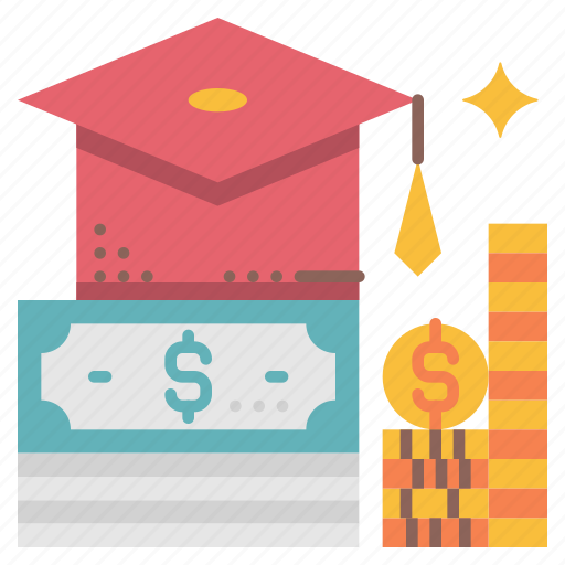 Budget, debt, education, fee, loan, student, study icon - Download on Iconfinder