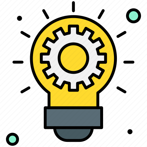 Gear, idea, innovation, lightbulb, technology icon - Download on Iconfinder