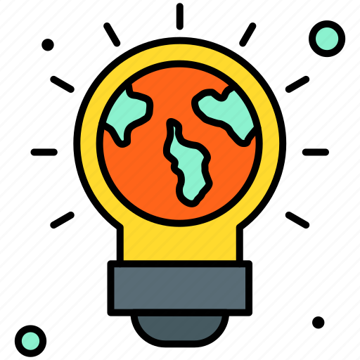 Globe, idea, innovation, lightbulb, technology icon - Download on Iconfinder
