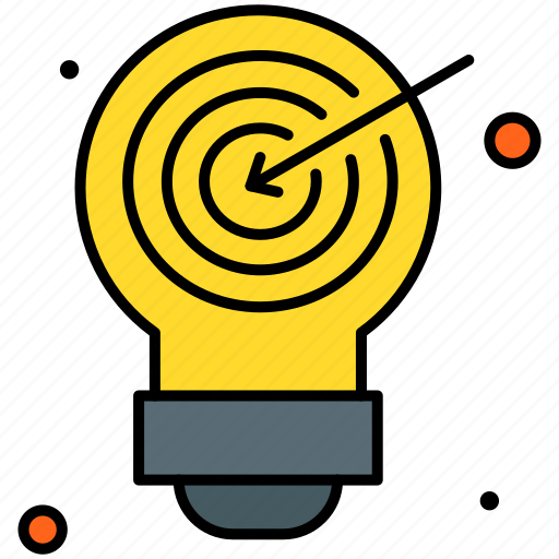 Target, idea, innovation, lightbulb, technology icon - Download on Iconfinder
