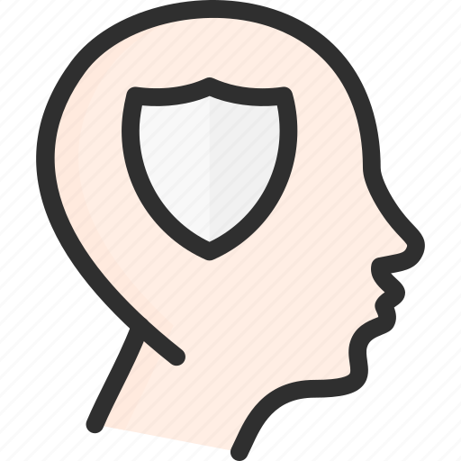 Defend, dream, head, mind, protection, security, shield icon - Download on Iconfinder