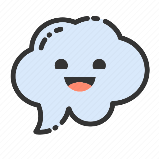 Bubble, chat, message, speak, speech, talk, text icon - Download on Iconfinder
