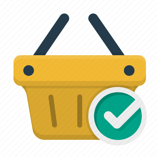 Bag, cart, completed, shopping cart icon - Download on Iconfinder
