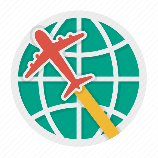 International, par avion, shipment, shipping icon - Download on Iconfinder