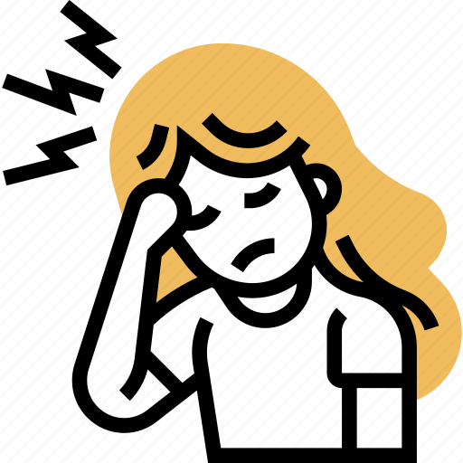 Migraine, headache, pain, health, illness icon - Download on Iconfinder