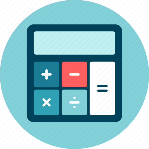 Calculator, keyboard, math, measure, numbers, pocket calculator, results icon - Download on Iconfinder