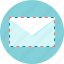 communication, correspondence, email, envelope, letter, mail, mailing 