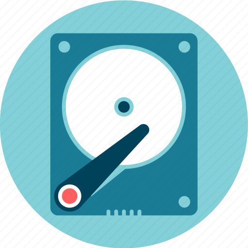 Data storage, hard disk drive, hd, winchester icon - Download on Iconfinder