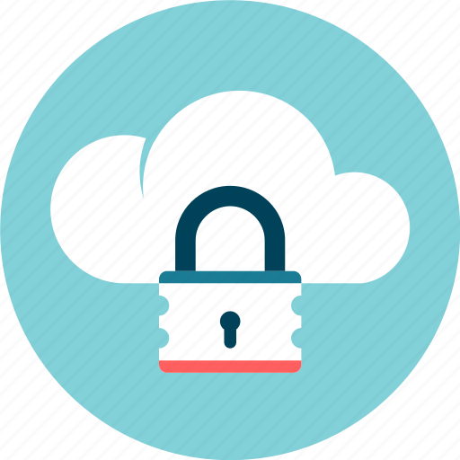 Cloud, data security, locked, protection, safe icon - Download on Iconfinder