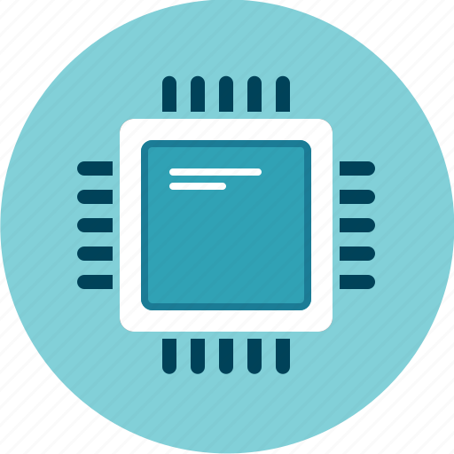 Central processing unit, chip, microprocessor, processor icon - Download on Iconfinder