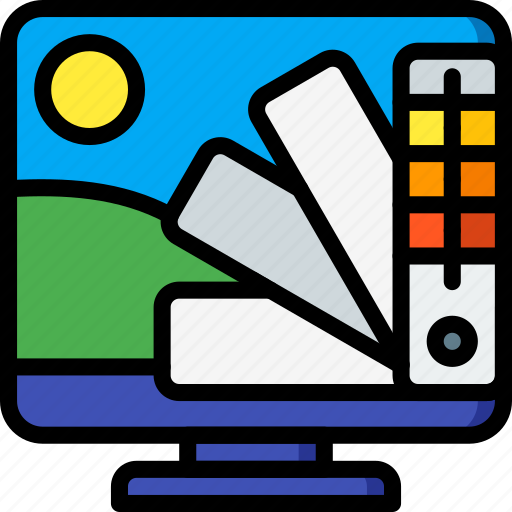Enhancement, image, image enhancement, image processing, pantone icon - Download on Iconfinder