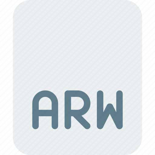 Arw, file, photo, image, files, document icon - Download on Iconfinder