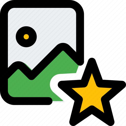 Image, favorite, photo, files, star icon - Download on Iconfinder
