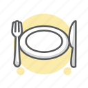 restaurant, kitchen, cutlery, food