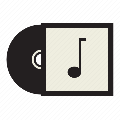 Folder, music, record, vinyl icon - Download on Iconfinder