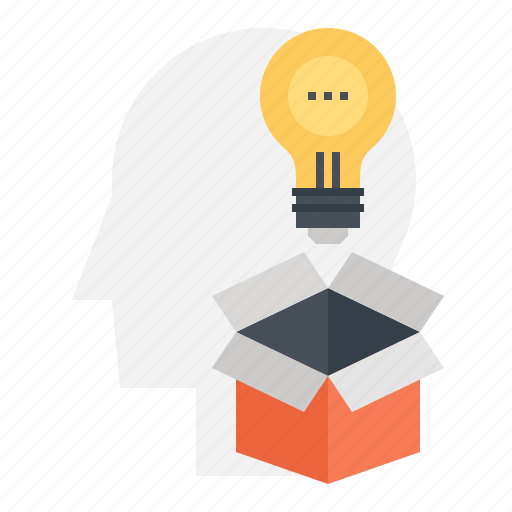 Box, head, human, idea, mind, outside, think icon - Download on Iconfinder