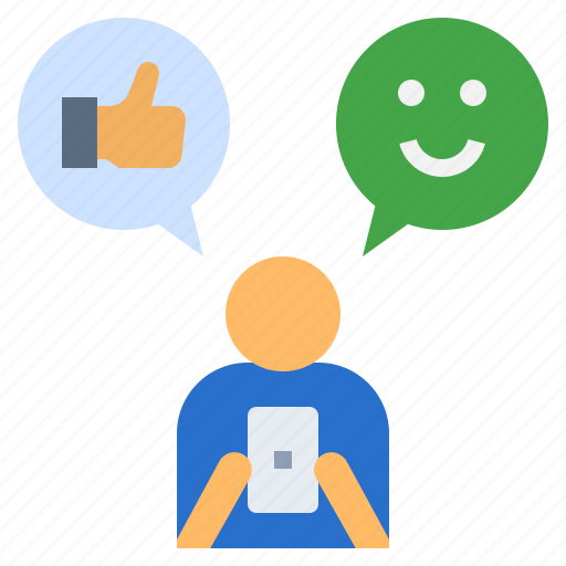 Happy, social, media, mood, like, review, feedback icon - Download on Iconfinder