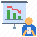 report, loss, presentation, sales, decrease, financial