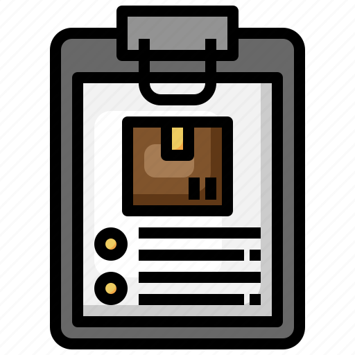 Clipboard, shipping, delivery, package, order icon - Download on Iconfinder