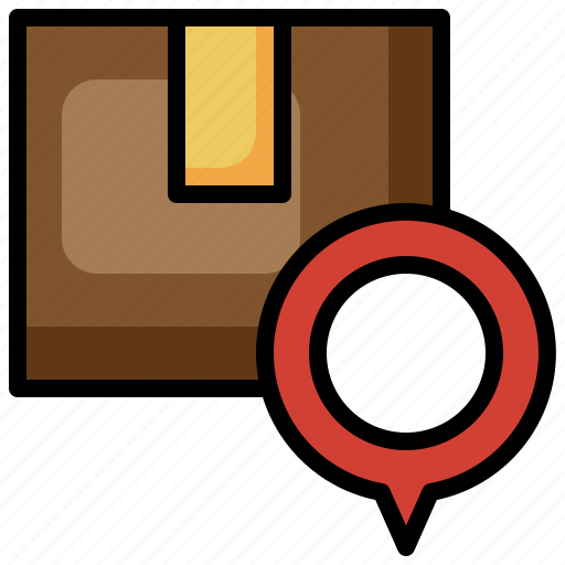Location, shipping, delivery, pin, parcel icon - Download on Iconfinder