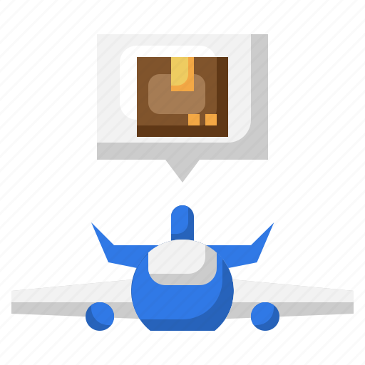 Airplane, shipping, delivery, box, parcel icon - Download on Iconfinder
