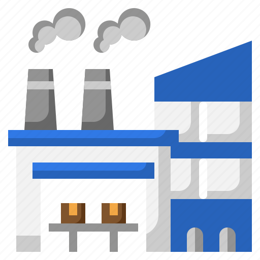 Factory, manufacturing, company, production, industry icon - Download on Iconfinder
