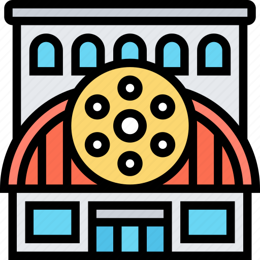 Cinema, movie, theater, film, showtime icon - Download on Iconfinder