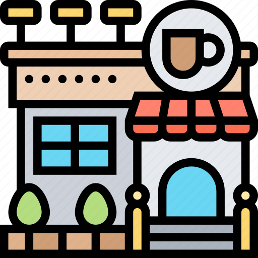 Coffee, shop, caf, restaurant, breakfast icon - Download on Iconfinder