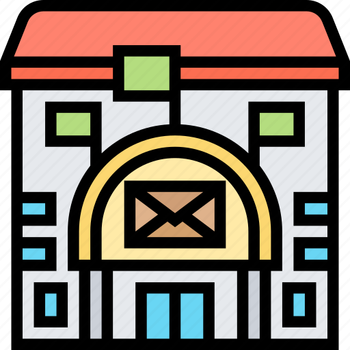 Post, office, mail, delivery, courier icon - Download on Iconfinder
