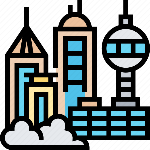 Skyscraper, buildings, urban, downtown, architecture icon - Download on Iconfinder